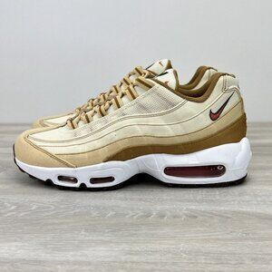 Nike Women’s 10-Men’s 8.5 Air Max 95 SE Cork Coconut Milk Tan Shoes DC3991-100